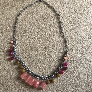 J. Jill silver and bead necklace
